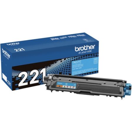 Brother TN221C Standard Yield Cyan Toner Cartridge