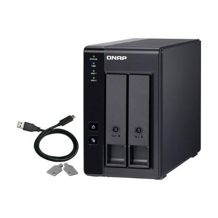 QNAP TR-002-US 2-Bay USB 3.1 GEN 2 RAID Expansion Enclosure