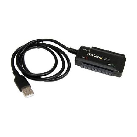 StarTech USB 2.0 to SATA IDE Adapter (Black) - USB2SATAIDE