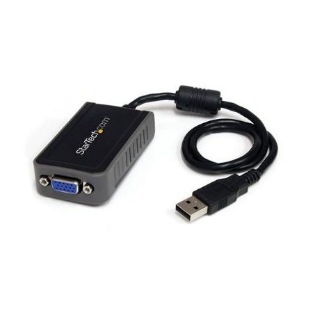 StarTech USB to VGA Multi-Monitor External Video Adapter (Gray) - USB2VGAE2