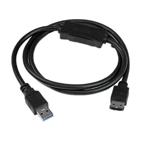 StarTech USB 3.0 Type-A Male to eSATA Male Adapter Cable (3') - USB3S2ESATA3