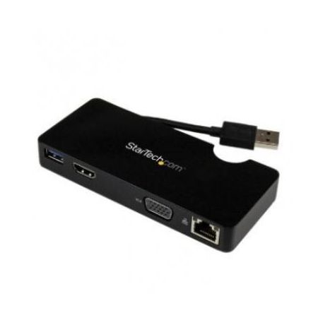 StarTech Universal USB 3.0 Laptop Mini Docking Station - USB3SMDOCKHV