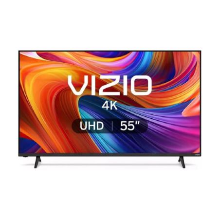 VIZIO 55-Inch 4K UHD Smart LED TV – V4K55M-0801, Dolby Vision, HDR10+, Alexa & Google Assistant Compatible, Slim Design