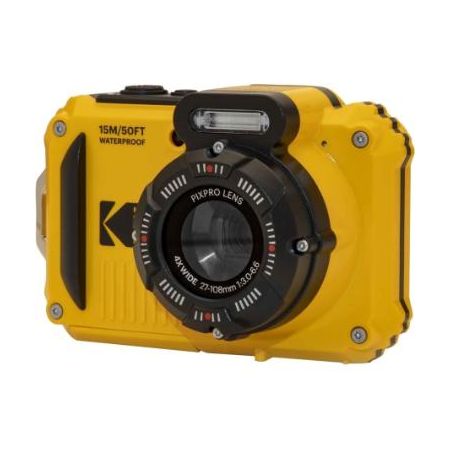 Kodak PIXPRO WPZ2 16.4 Megapixel Compact Camera - Yellow