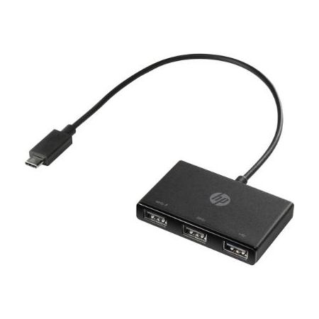 HP Z6A00AA USB Type-C to USB Type-A Hub (Standard Buy)